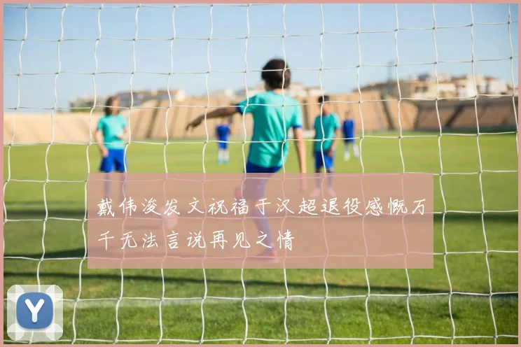 戴伟浚发文祝福于汉超退役感慨万千无法言说再见之情