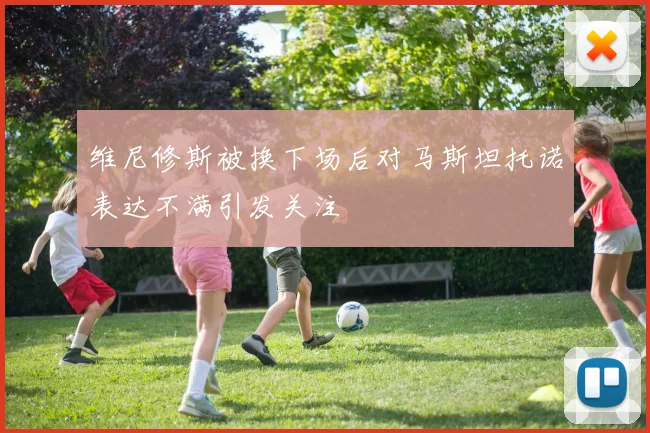 维尼修斯被换下场后对马斯坦托诺表达不满引发关注